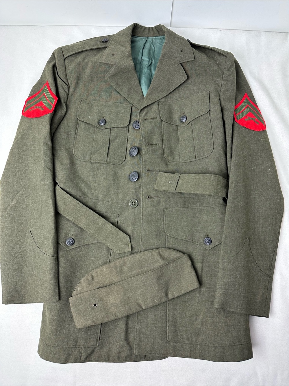USMC marine corps dark green jacket